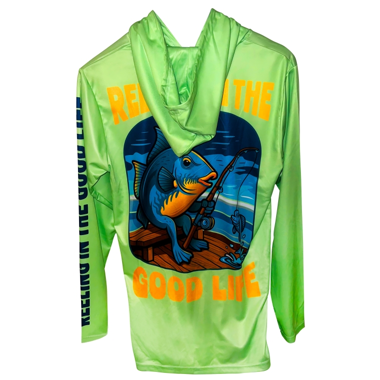 Lime Bite Performance Hoodie Long Sleeve