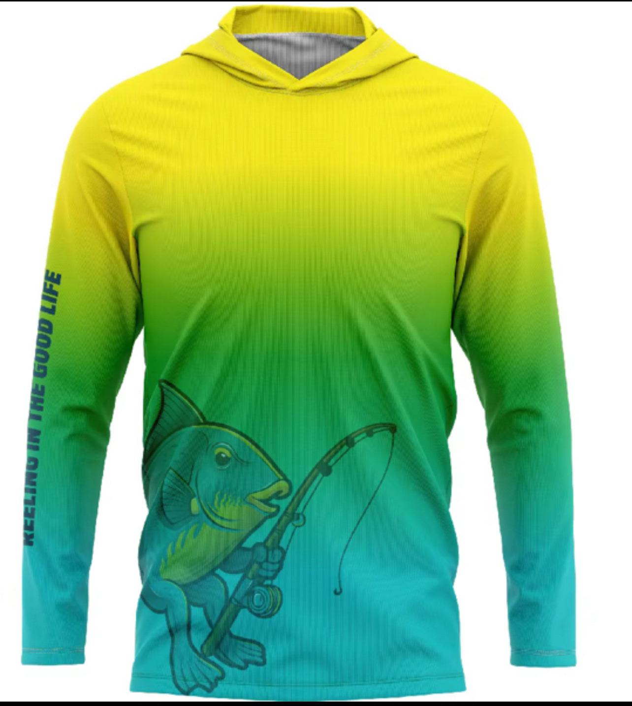 Tropical Tide Angler Hoodie
