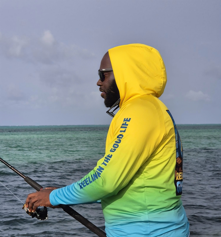 Golden Catch Performance Hoodie Long Sleeve