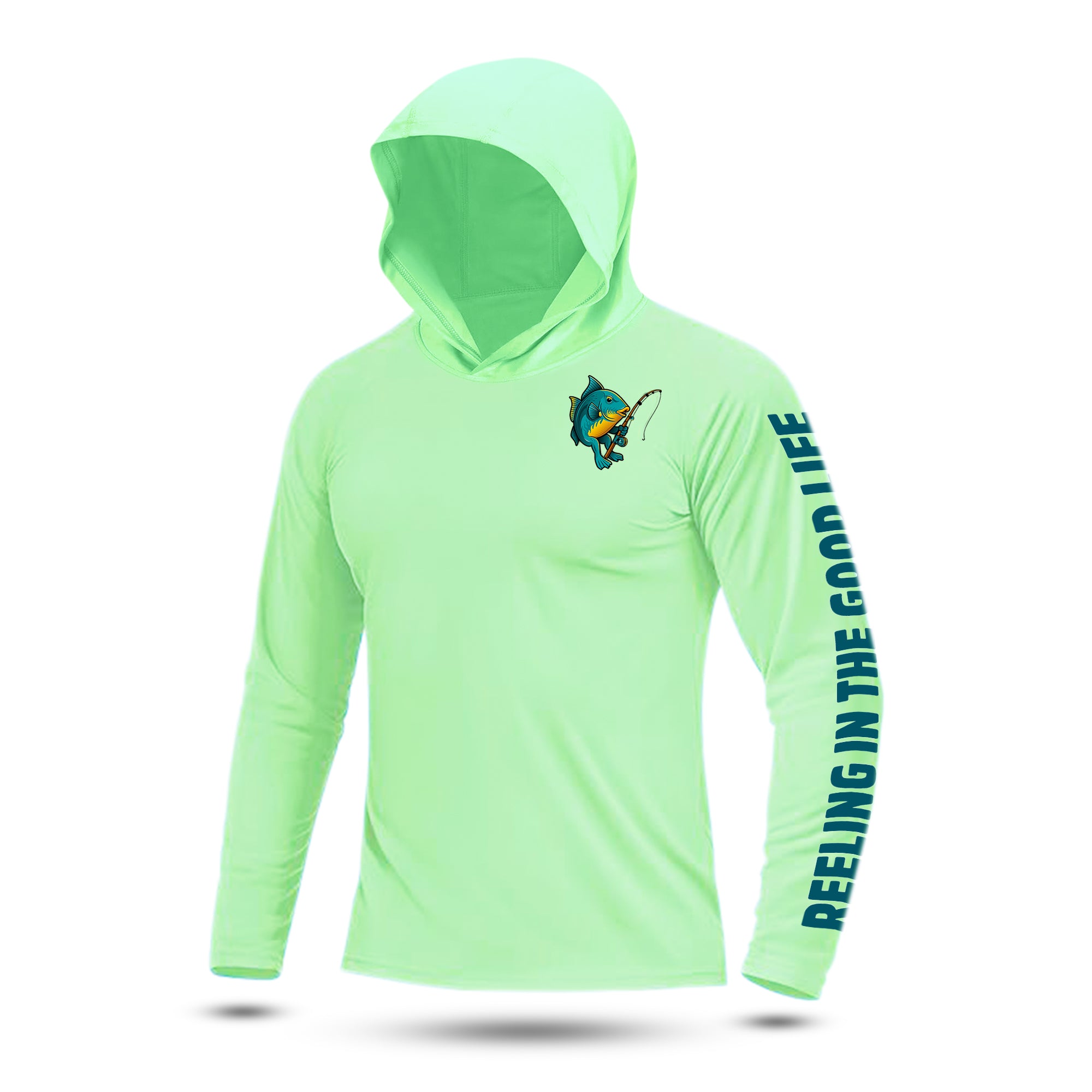 Quick Dry Fishing Performance Hoodie- Long Sleeve
