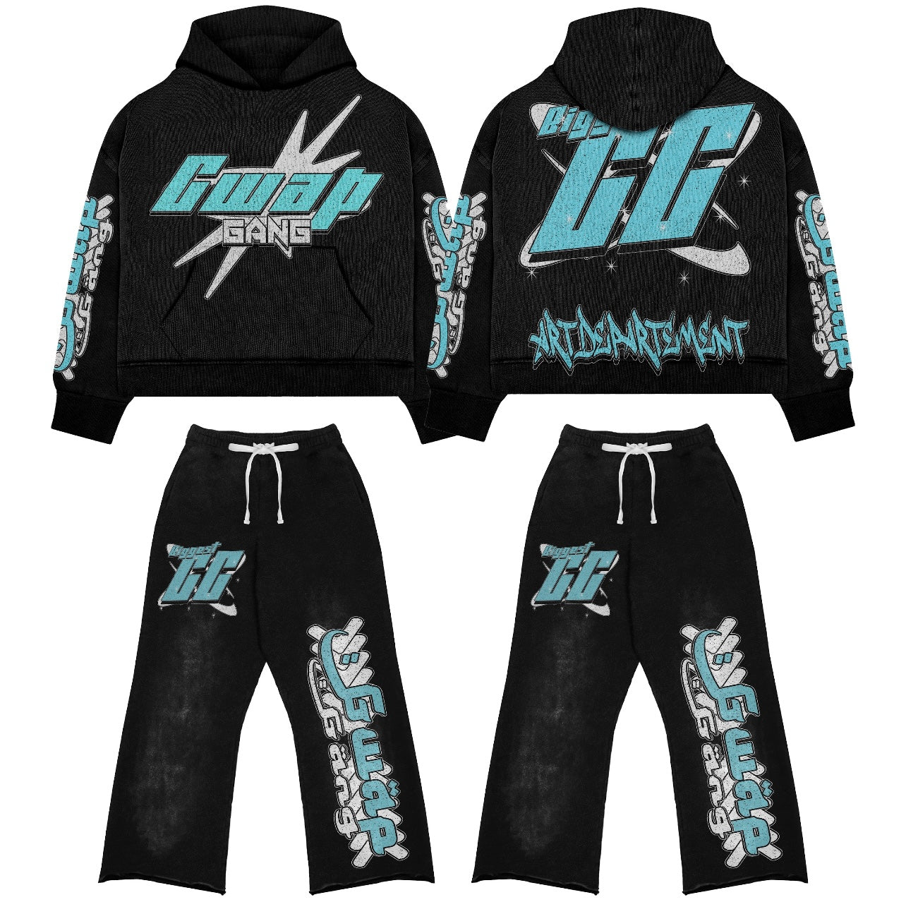 Blue Vert Full-Set Pull Over