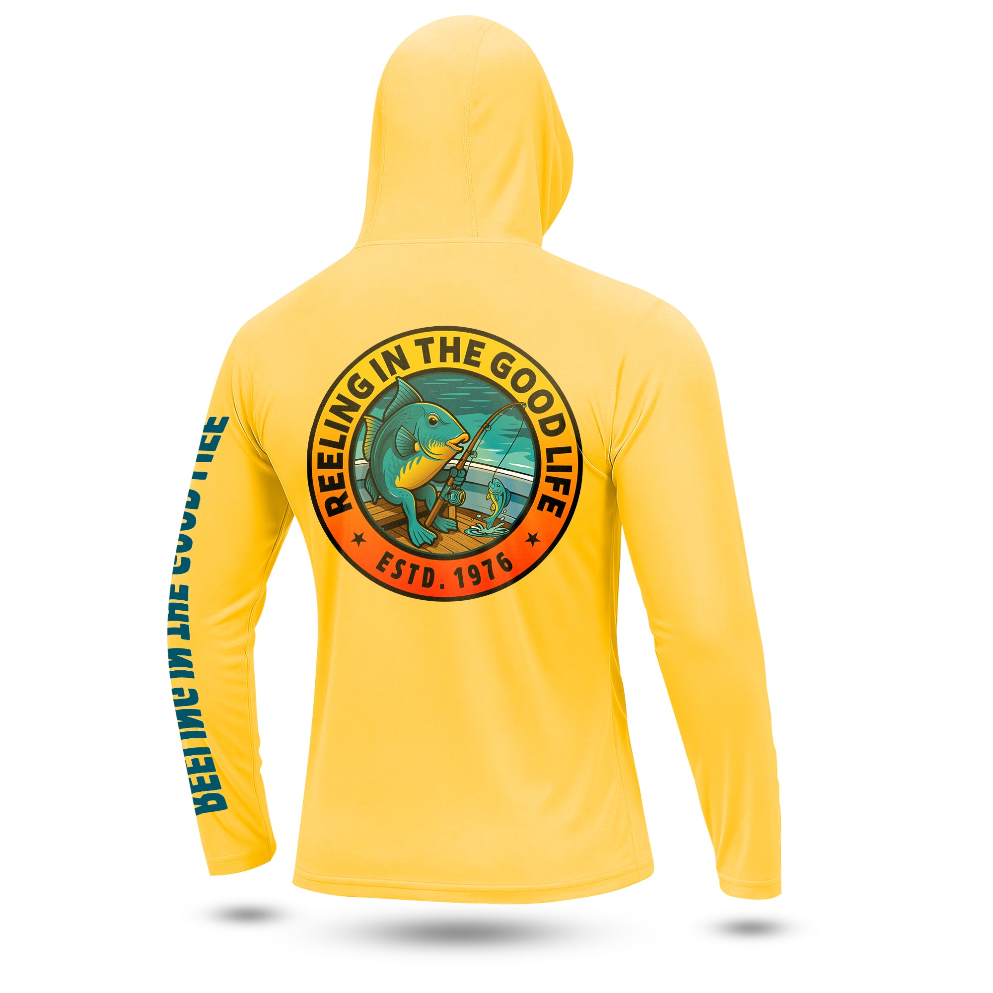 Golden Catch Performance Hoodie Long Sleeve